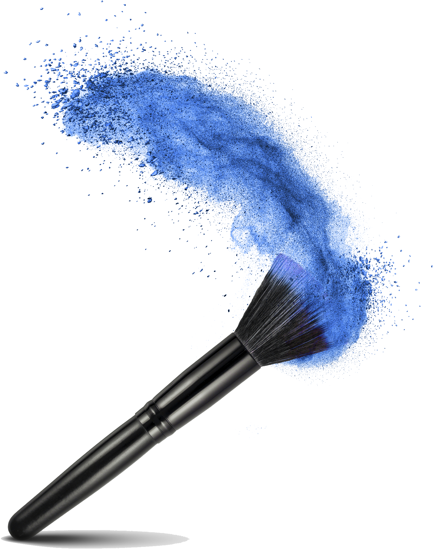 Free Png Makeup Image Png - Makeup Brush Powder Png Clipart (850x850), Png Download