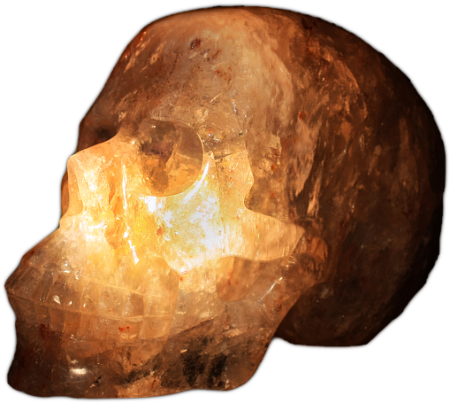 Click And Drag To Re-position The Image, If Desired - Crystal Skull Clipart (600x600), Png Download