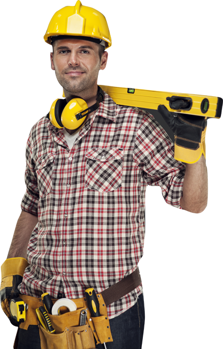 General Professional Contractors - Trabalhador Construção Civil Png Clipart (451x707), Png Download