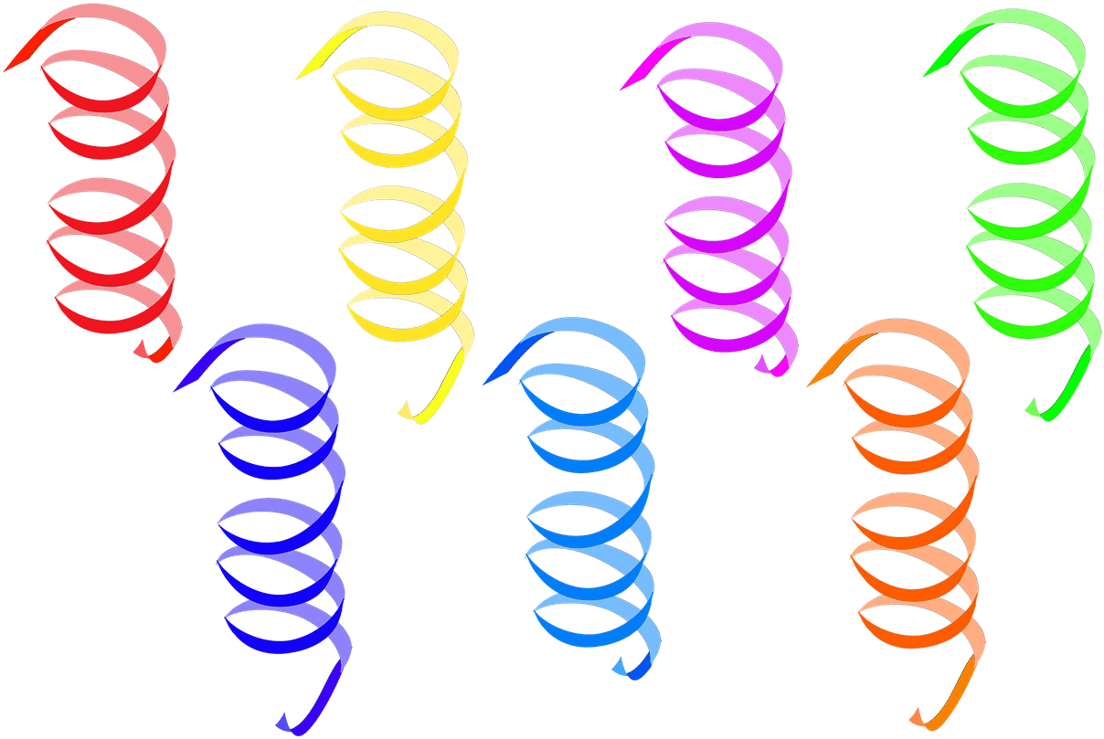 Download - Streamer Transparent Clipart (1280x915), Png Download