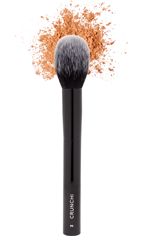Consciously Packaged - Makeup Brushes Clipart (500x823), Png Download