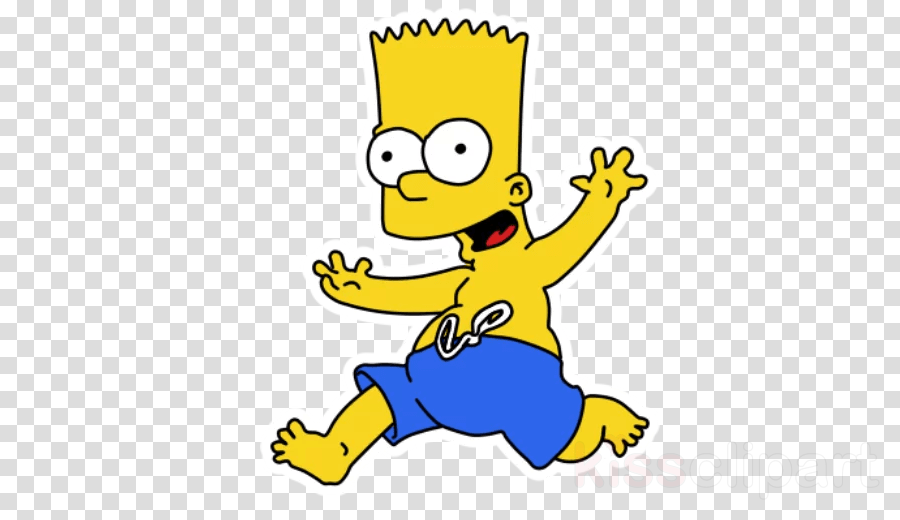 Telegram Clipart Bart Simpson Telegram Sticker - Lilo And Stitch Drawings - Png Download (900x520), Png Download