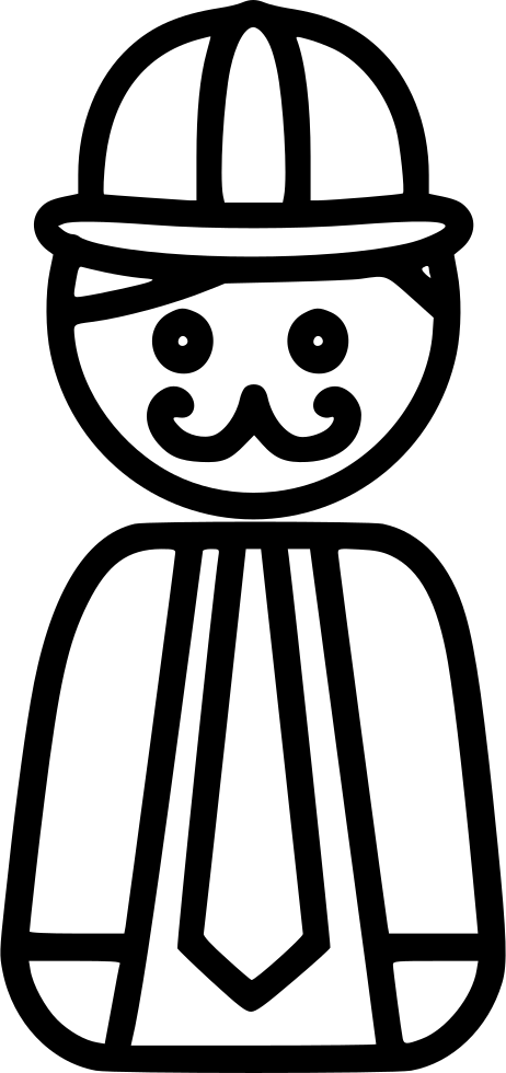 Construction Worker Comments Clipart (462x980), Png Download