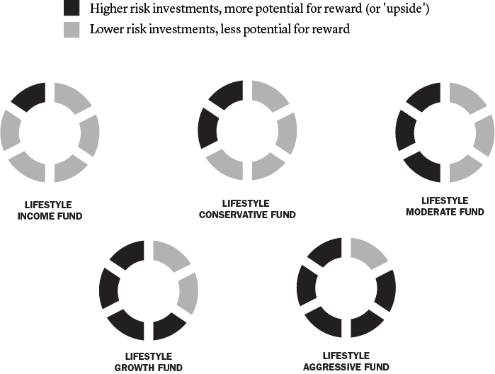 The Basics Of Lifestyle Funds - Circle Clipart (699x528), Png Download