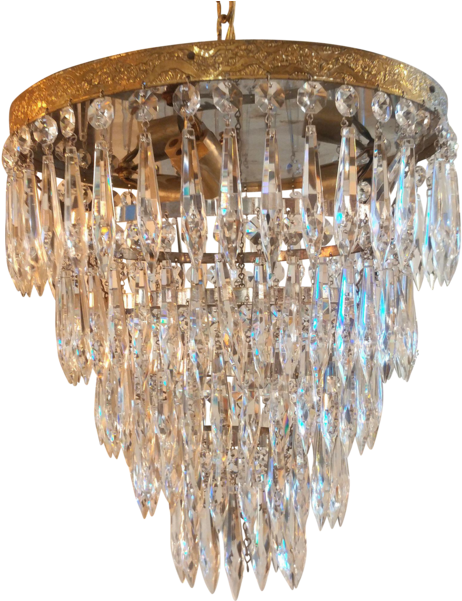 1950's Italian Upside Down Wedding Cake Chandelier - Chandelier Clipart (600x600), Png Download