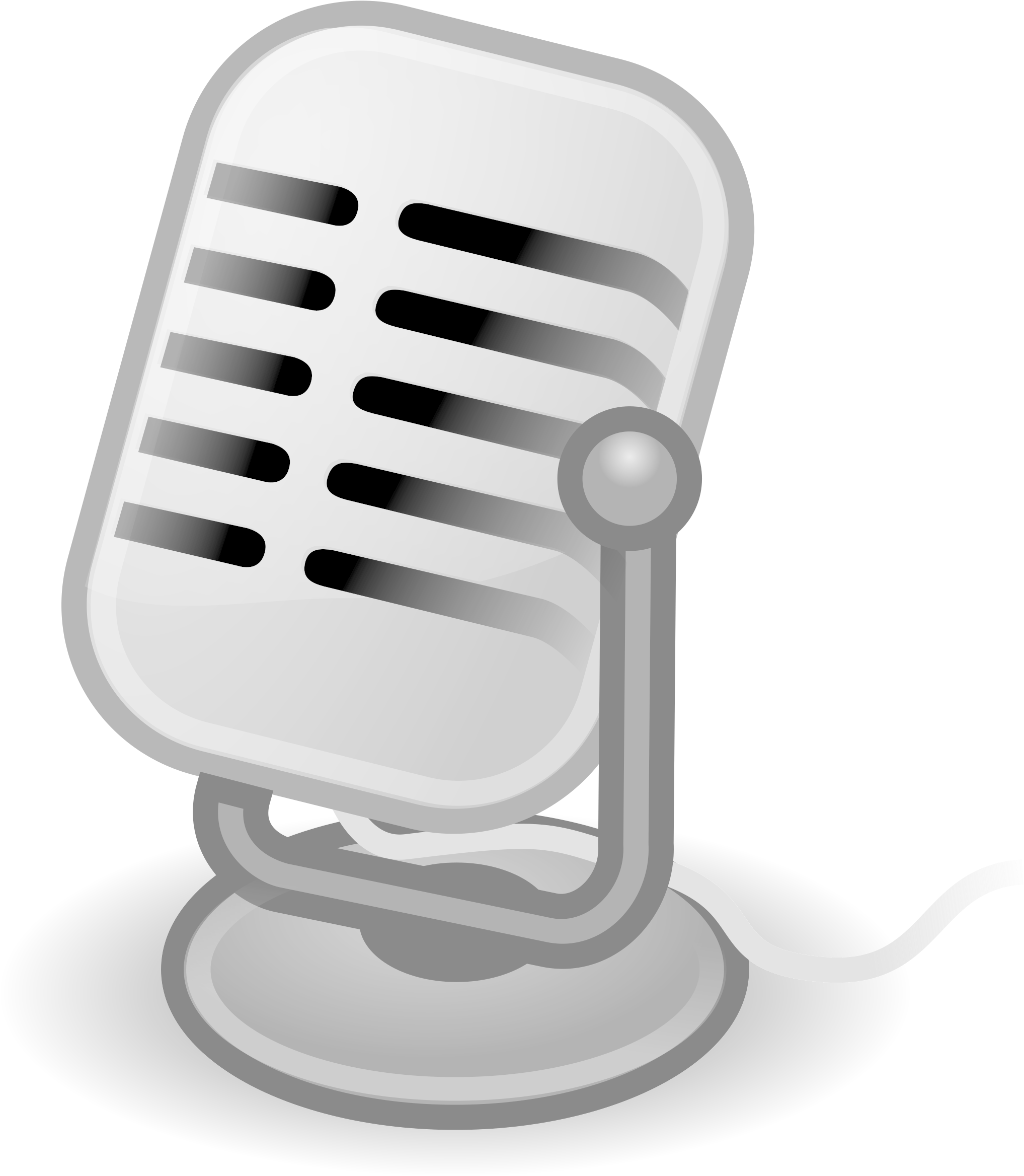 This Free Icons Png Design Of Tango Input Microphone Clipart (2400x2400), Png Download