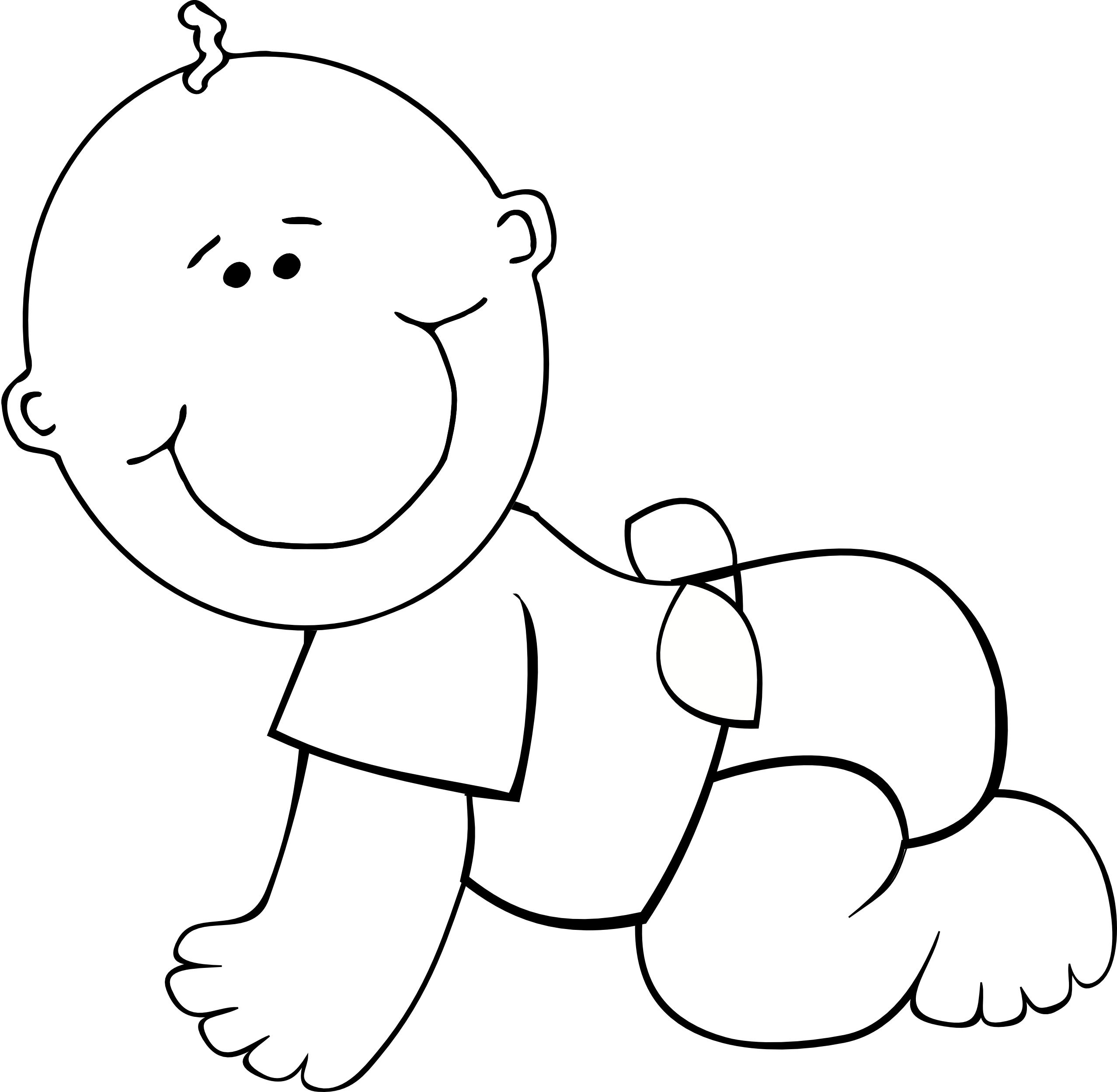Eeyore Clip Art - Baby Boy Clip Art - Png Download (600x592), Png Download