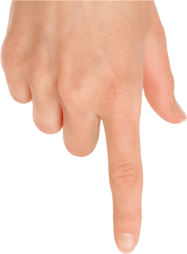 Hand Point - Ring Clipart (768x938), Png Download