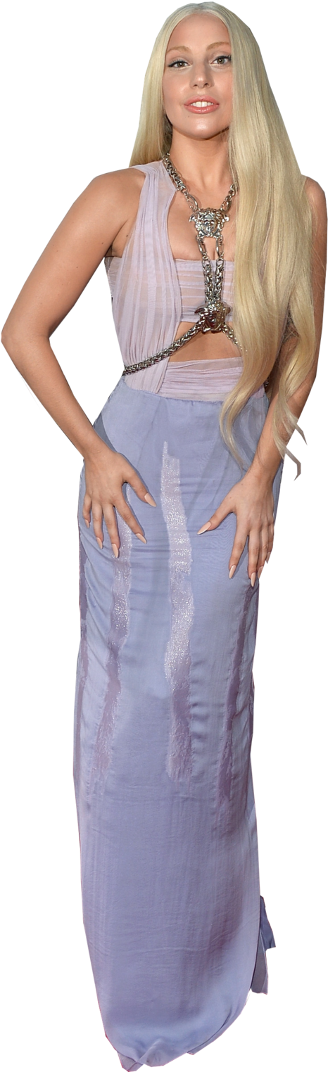Lady Gaga 2015 Png Clipart (500x1598), Png Download