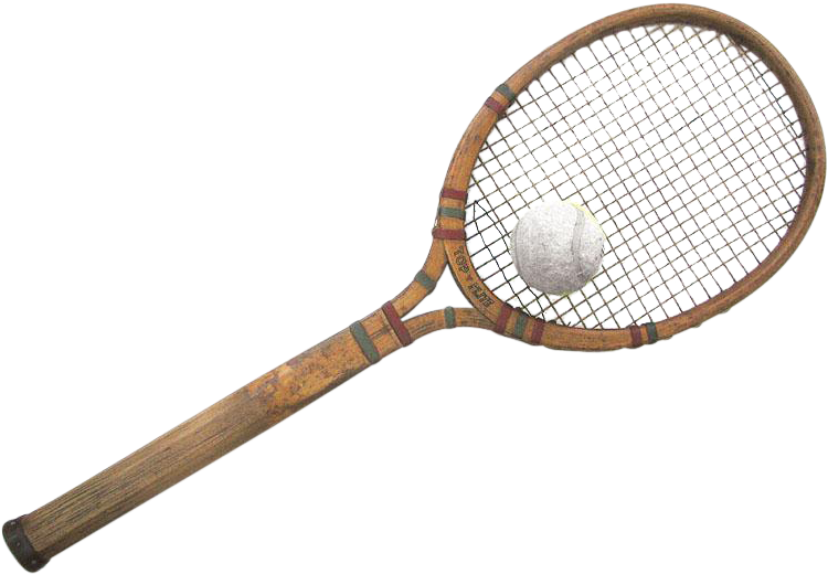 1l - Vintage Tennis Racket Png Clipart (749x749), Png Download