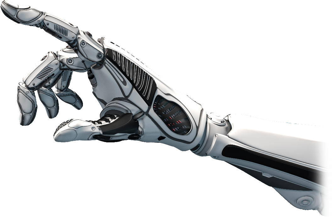 Robot Hand Transparent Background Clipart (1200x800), Png Download