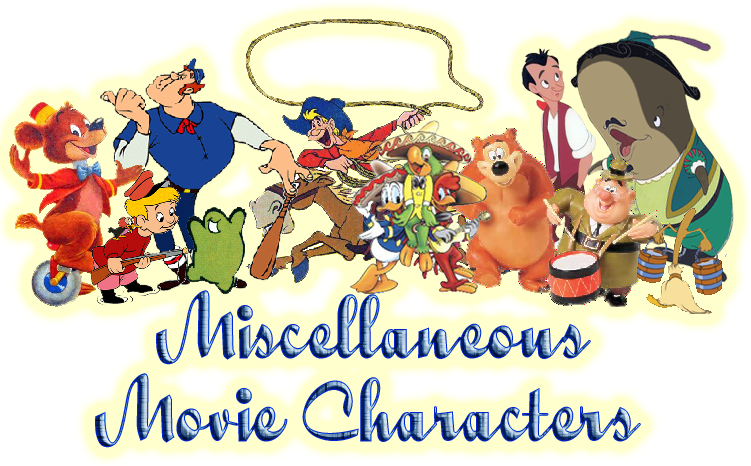 All Disney Cartoon Characters - Disney Miscellaneous Clipart (751x466), Png Download