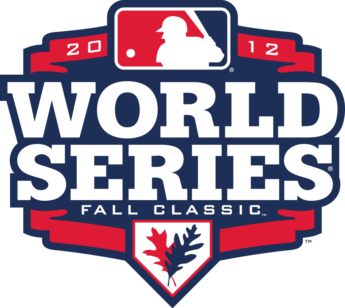 Chicago Cubs World Series Logo Png - 2012 World Series Logo Clipart (1200x1073), Png Download