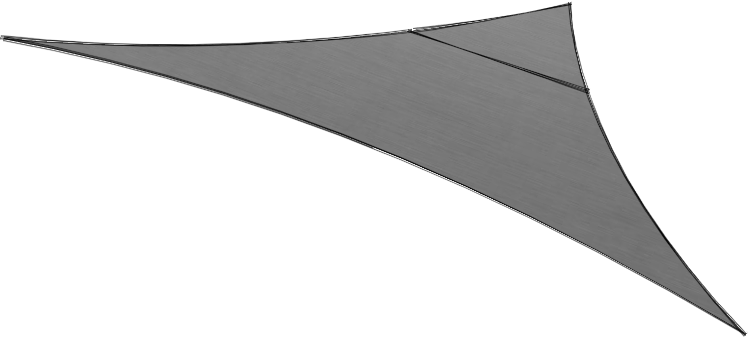 3-sided Sail Shades › - Shade Fabric Png Clipart (3000x1717), Png Download