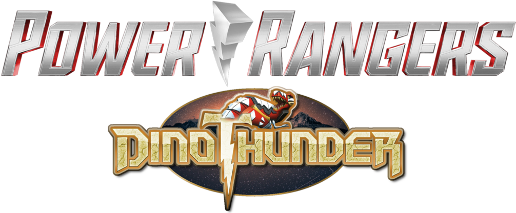 Power Ranger Dino Thunder Hasbro Style Logo By Bilico86 - Power Rangers Dino Thunder Clipart (1006x416), Png Download