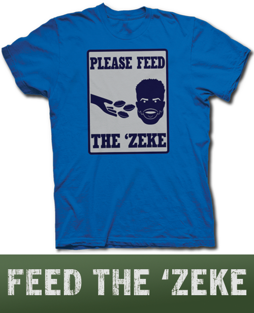 Please Feed Ezekiel Elliott Sign - Poster Clipart (500x615), Png Download