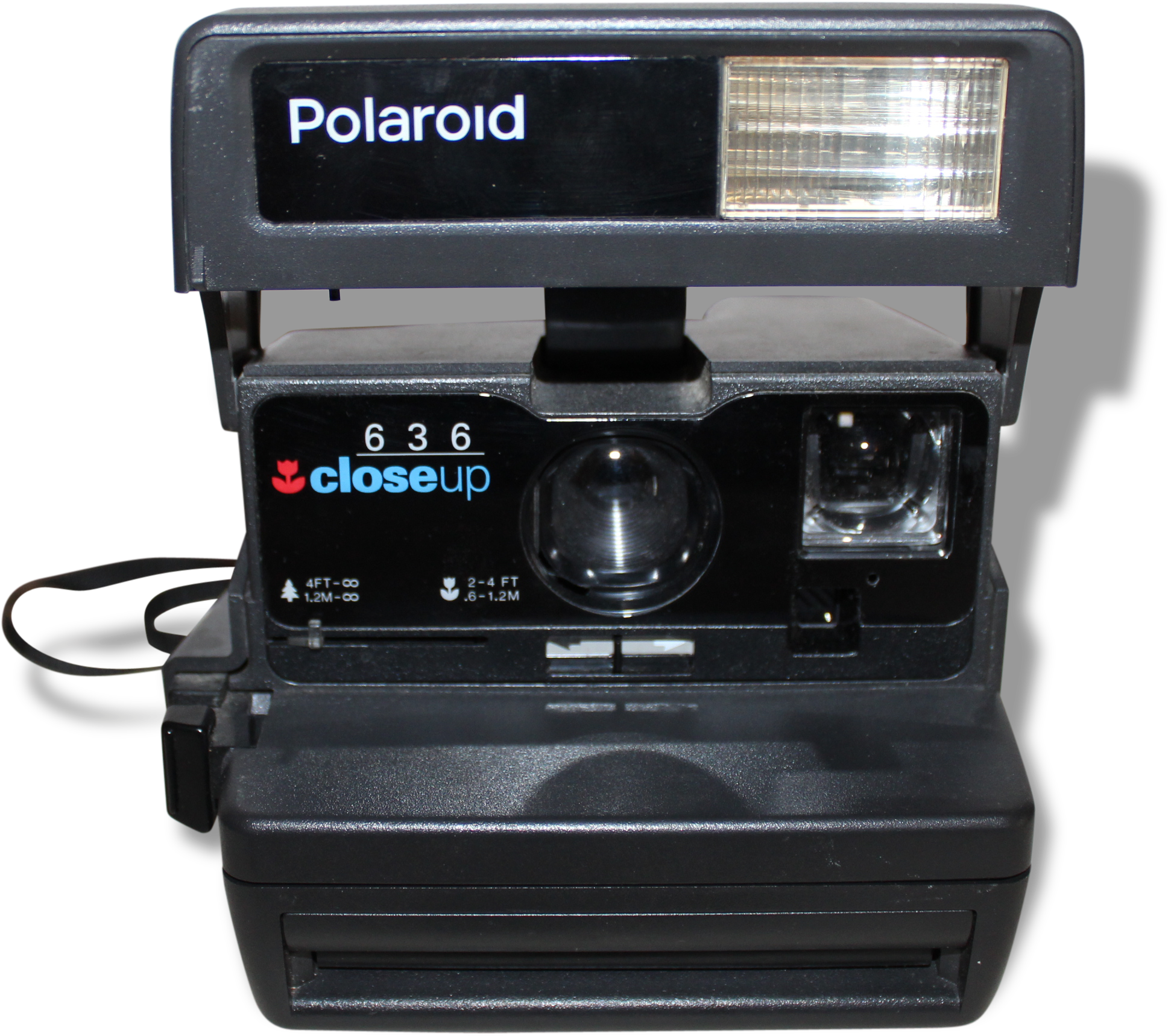 Appareil Photo Polaroid Close Up 636 Vintage Clipart (1937x1718), Png Download