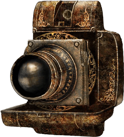 Camera Obscura Antique Camera - Camera Antique Png Clipart (532x584), Png Download