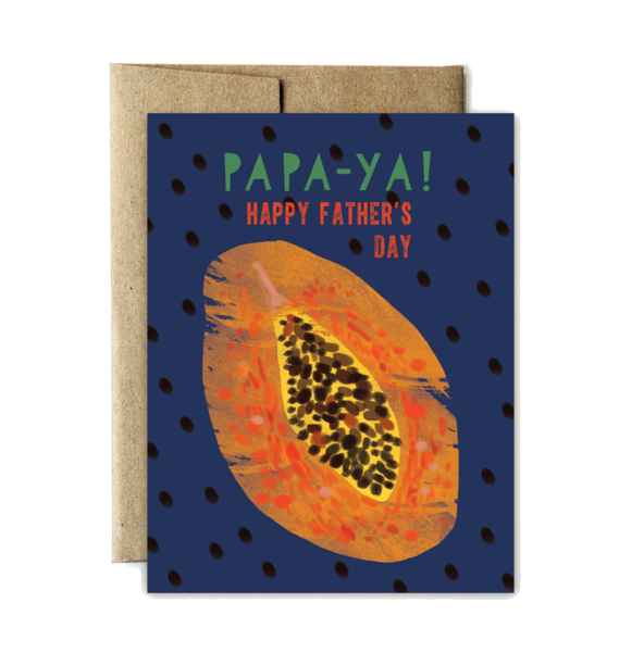 Papa-ya Father's Day - Poster Clipart (600x600), Png Download