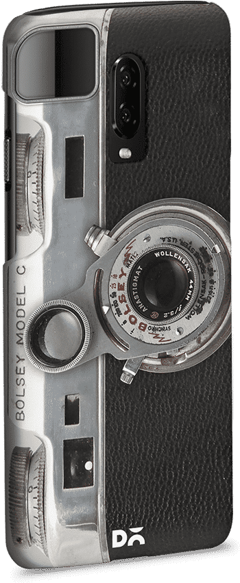 Dailyobjects Bolsey Vintage Camera Case Cover For Oneplus - Digital Camera Clipart (900x900), Png Download