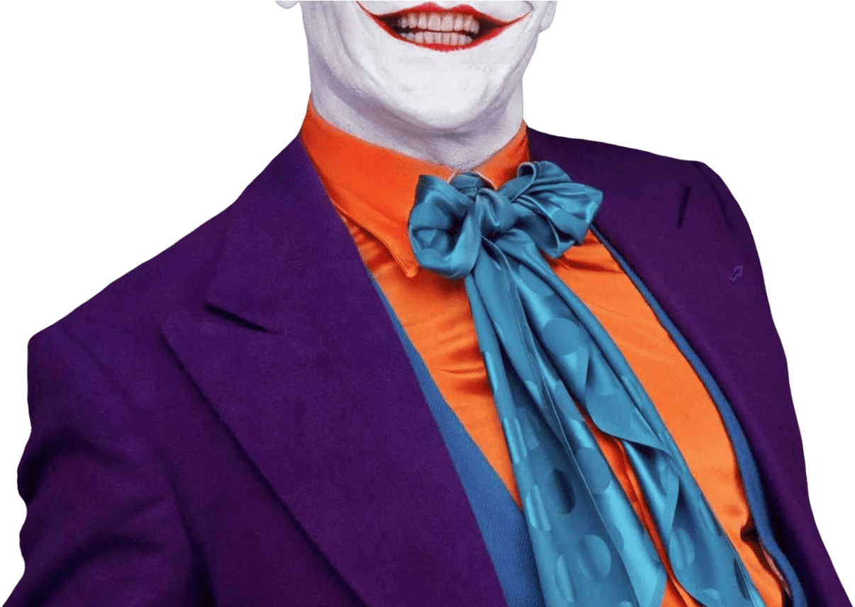 Jack Nicholson Joker Batman Transparent Png Stickpng - Jack Nicholson As Joker Clipart (1368x855), Png Download