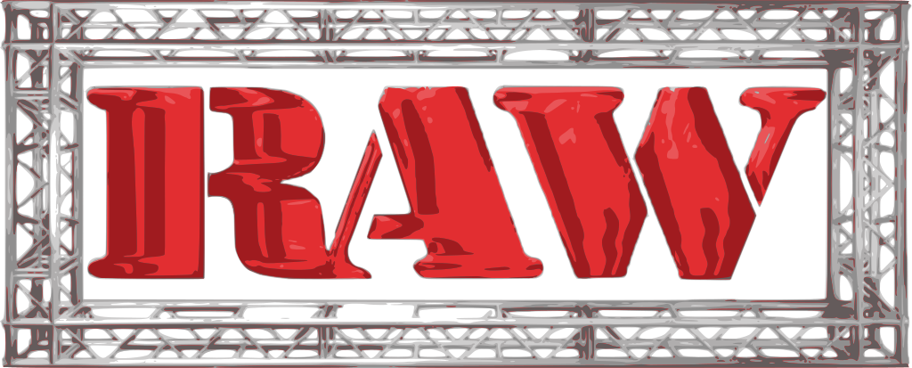 Wwf Raw Logo - Wwf Raw Is War Clipart (891x359), Png Download