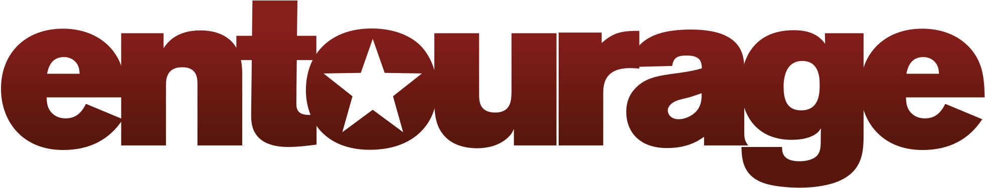 07 Jun 2017 - Entourage Logo Vector Clipart (2000x414), Png Download