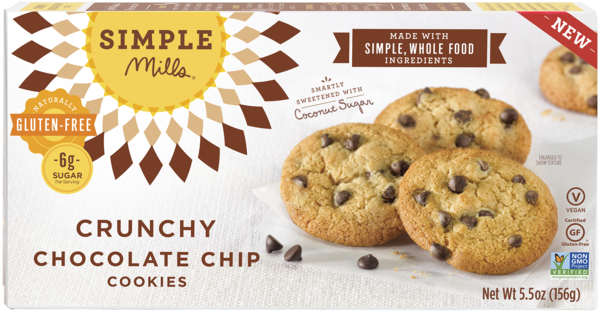 Simple Mills Almond Flour Crackers Clipart (600x600), Png Download