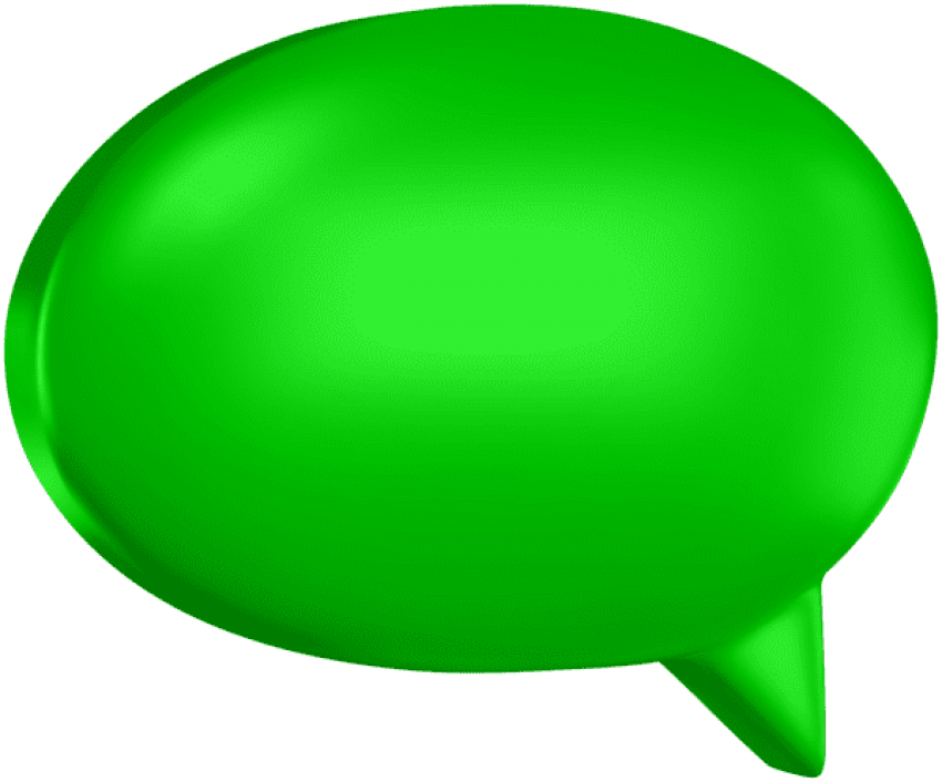 Free Png Download Green Speech Bubble Clipart Png Photo Transparent Png (850x706), Png Download