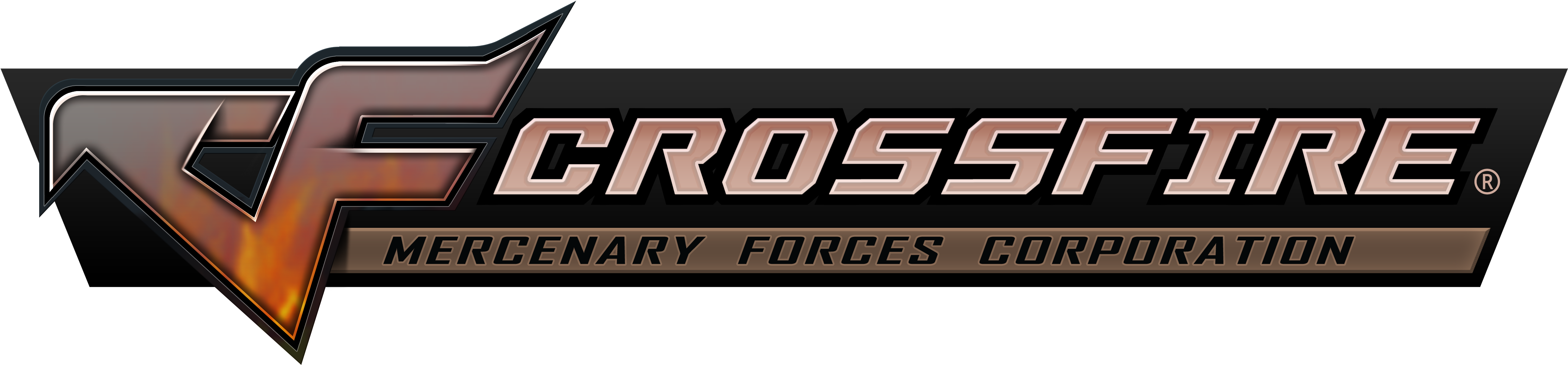 Cross Fire Logo Png - Crossfire Philippines Clipart (5010x1321), Png Download