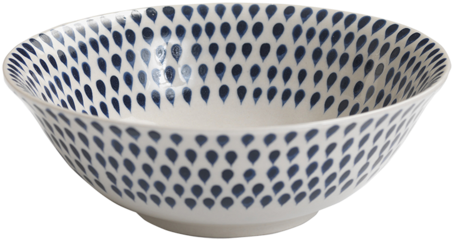 Nkuku Indigo Drop Cereal Bowl Clipart (1000x720), Png Download