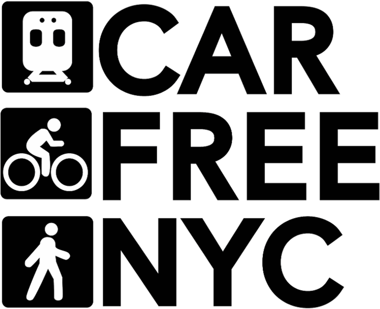 Car Free Nyc , Png Download - Car Free Day Logo Clipart (740x601), Png Download