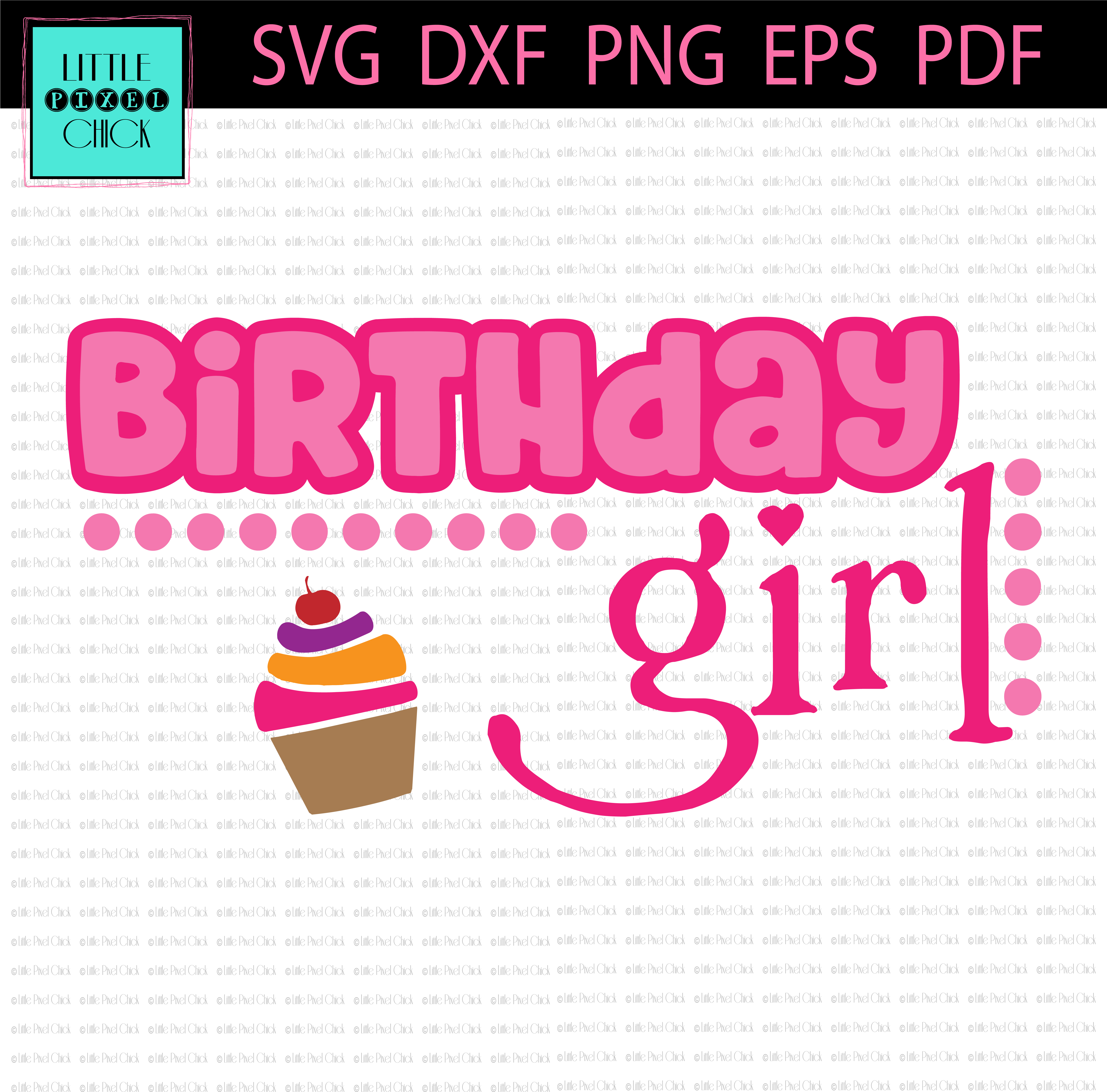 Birthday Girl Png - Gelato Clipart (5834x5834), Png Download