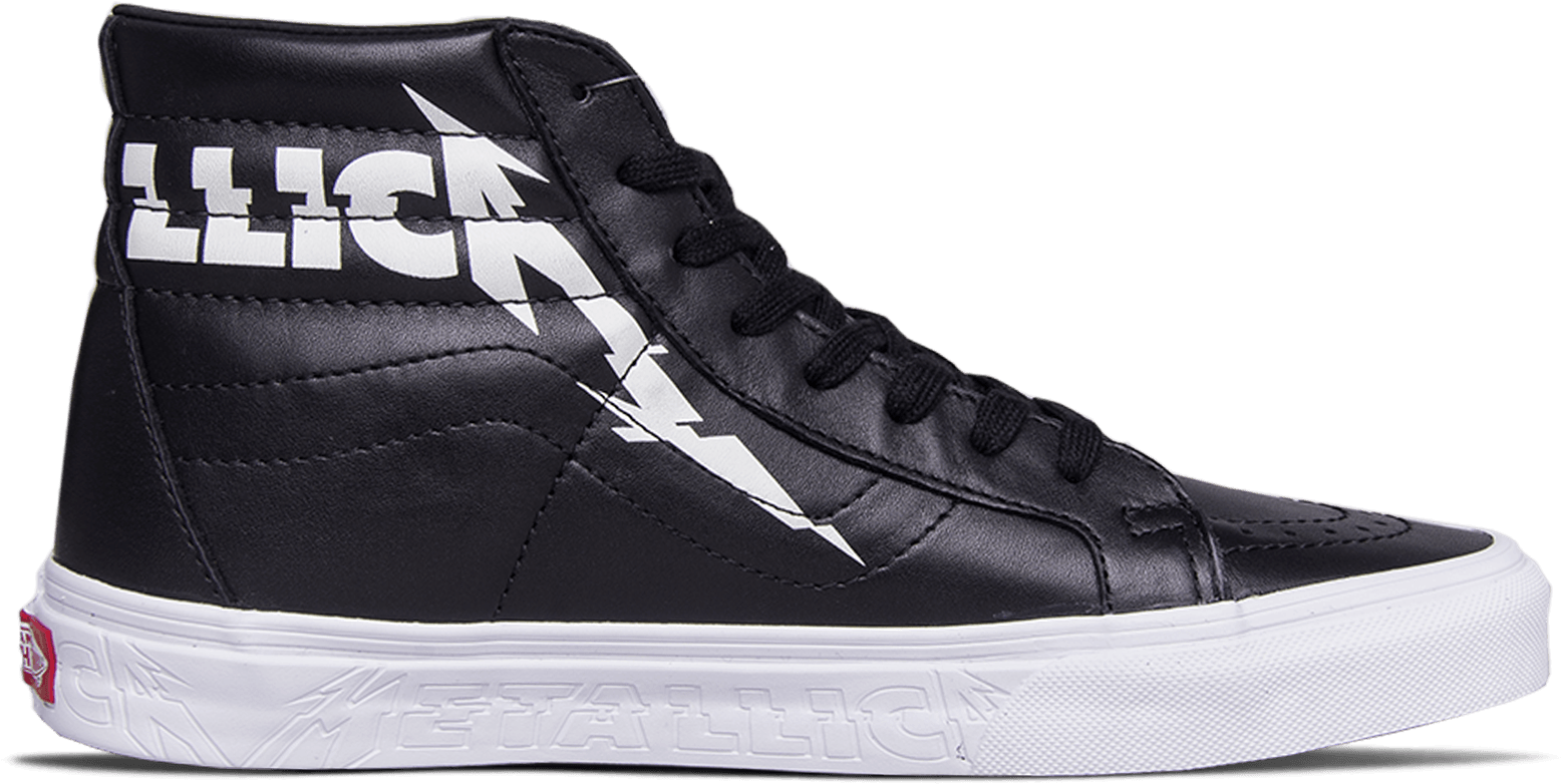Metallica Vans Sk8 Hi Clipart (2000x2000), Png Download