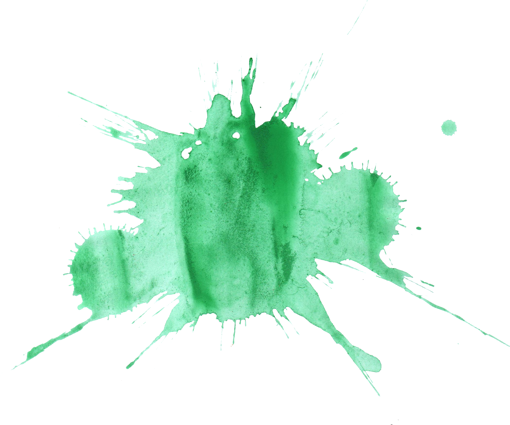 2090 X 1744 13 - Png Green Watercolor Splash Clipart (2090x1744), Png Download