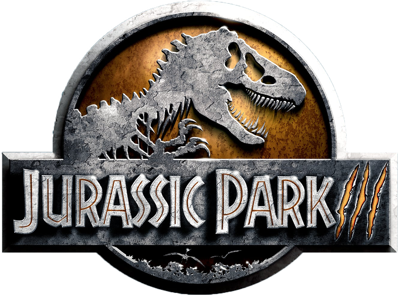 Jurassic Park Logo Png - Jurassic Park Iii Logo Clipart (1322x980), Png Download