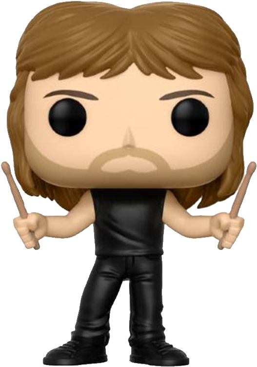 Vinyl Metallica - Lars Ulrich - Metallica Funko Pop Clipart (800x800), Png Download