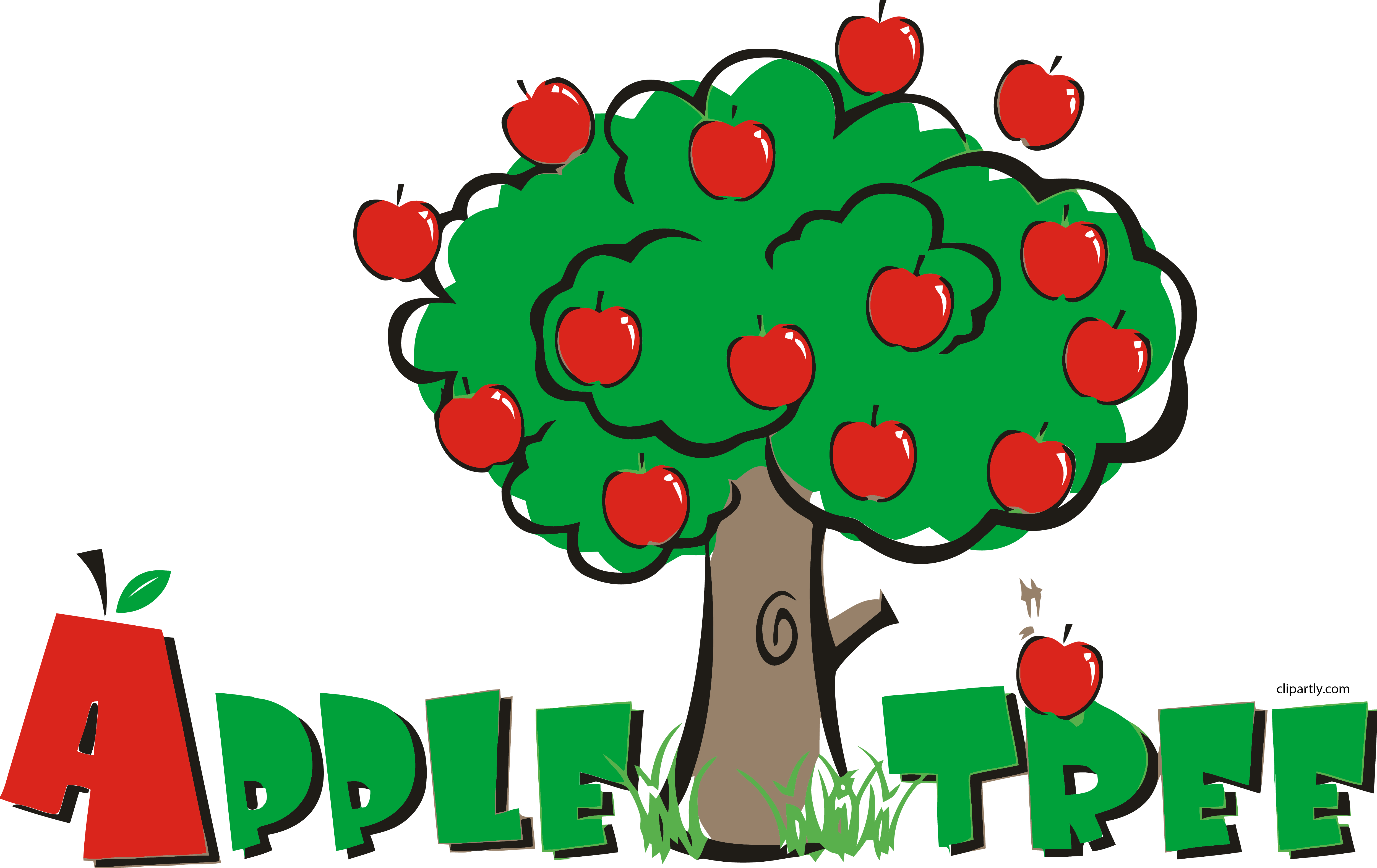 Apple Tree Pre School Clipart Png - Apple Tree Clipart Png Transparent Png (4980x3141), Png Download