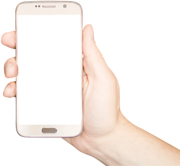 Holding Phone, Holding Mobile, Holding Smartphone - Holding Phone Clipart (840x720), Png Download