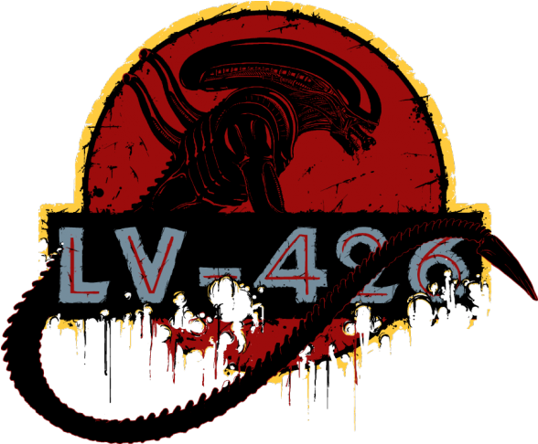 Jurassic Park Logo Parodies - Lv 426 Jurassic Park Clipart (960x485), Png Download