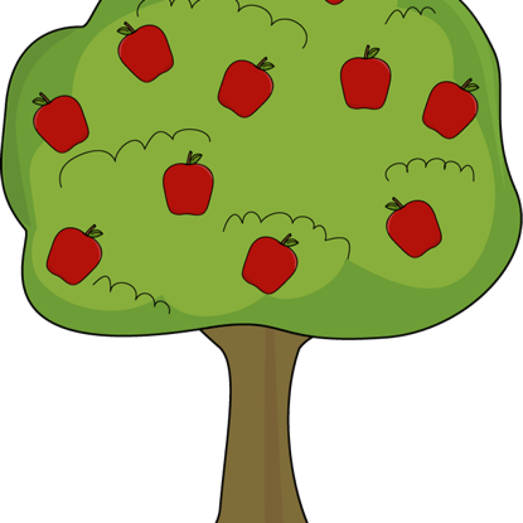 Apple Tree Clipart Bear Clipart Hatenylo - Apple Tree Clipart Png Transparent Png (1024x1024), Png Download