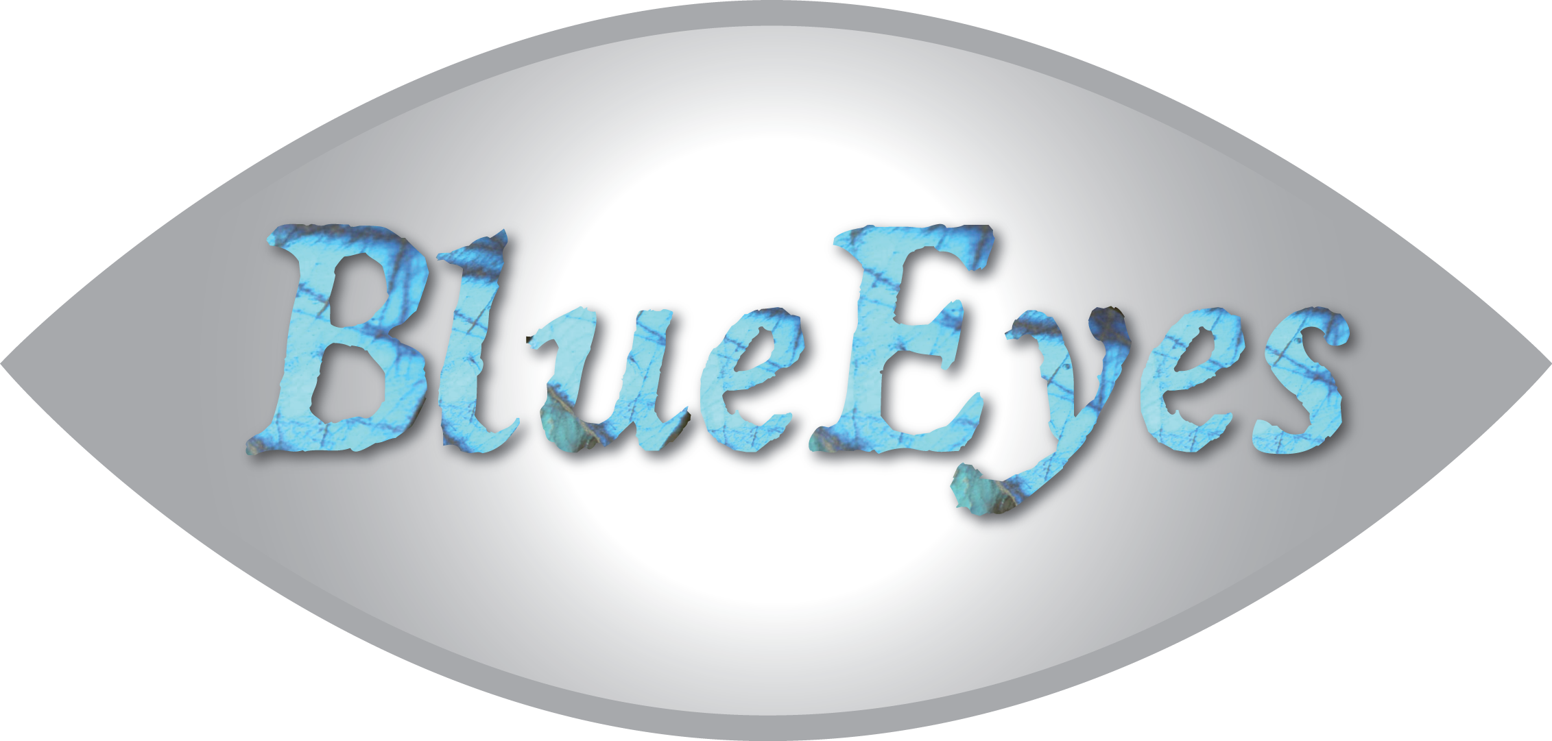 Blue Eyes Is The Only Stone, Commercially Available - Blue Eyes Text Png Clipart (2263x1081), Png Download