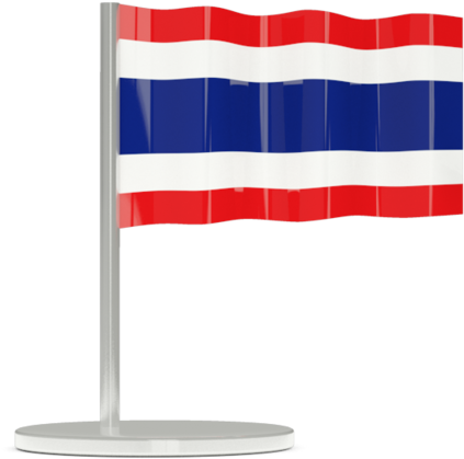 Download Flag Icon Of Thailand At Png Format - Thailand Flag Pole Png Clipart (640x480), Png Download