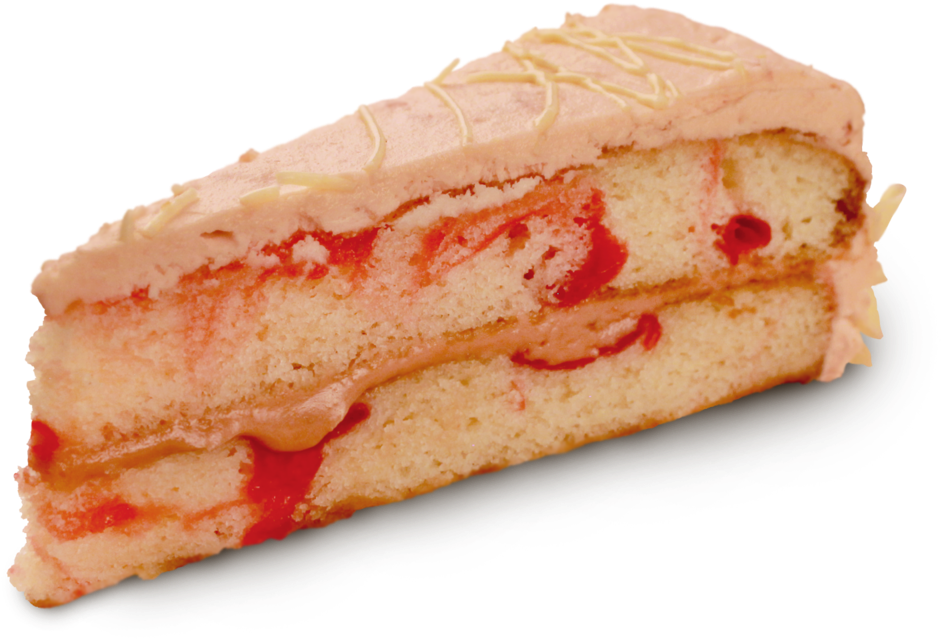 Strawberry Cake Slice - Kuchen Clipart (1000x1000), Png Download