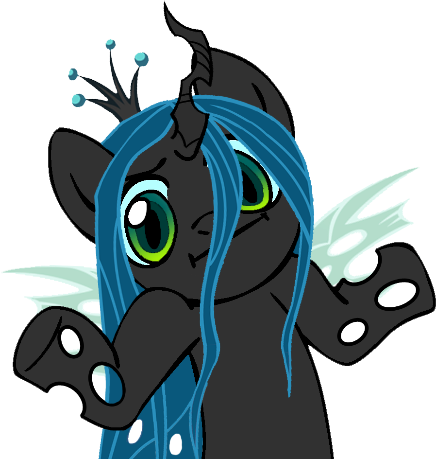 Pinkie Pie Rainbow Dash Pony Black Mammal Vertebrate - Mlp Queen Chrysalis Memes Clipart (945x945), Png Download