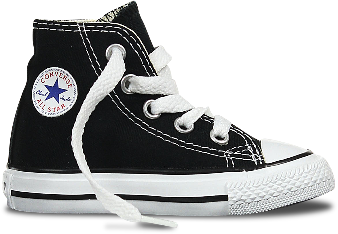 1200 X 1200 3 - Toddler Black High Top Converse Clipart (1200x1200), Png Download