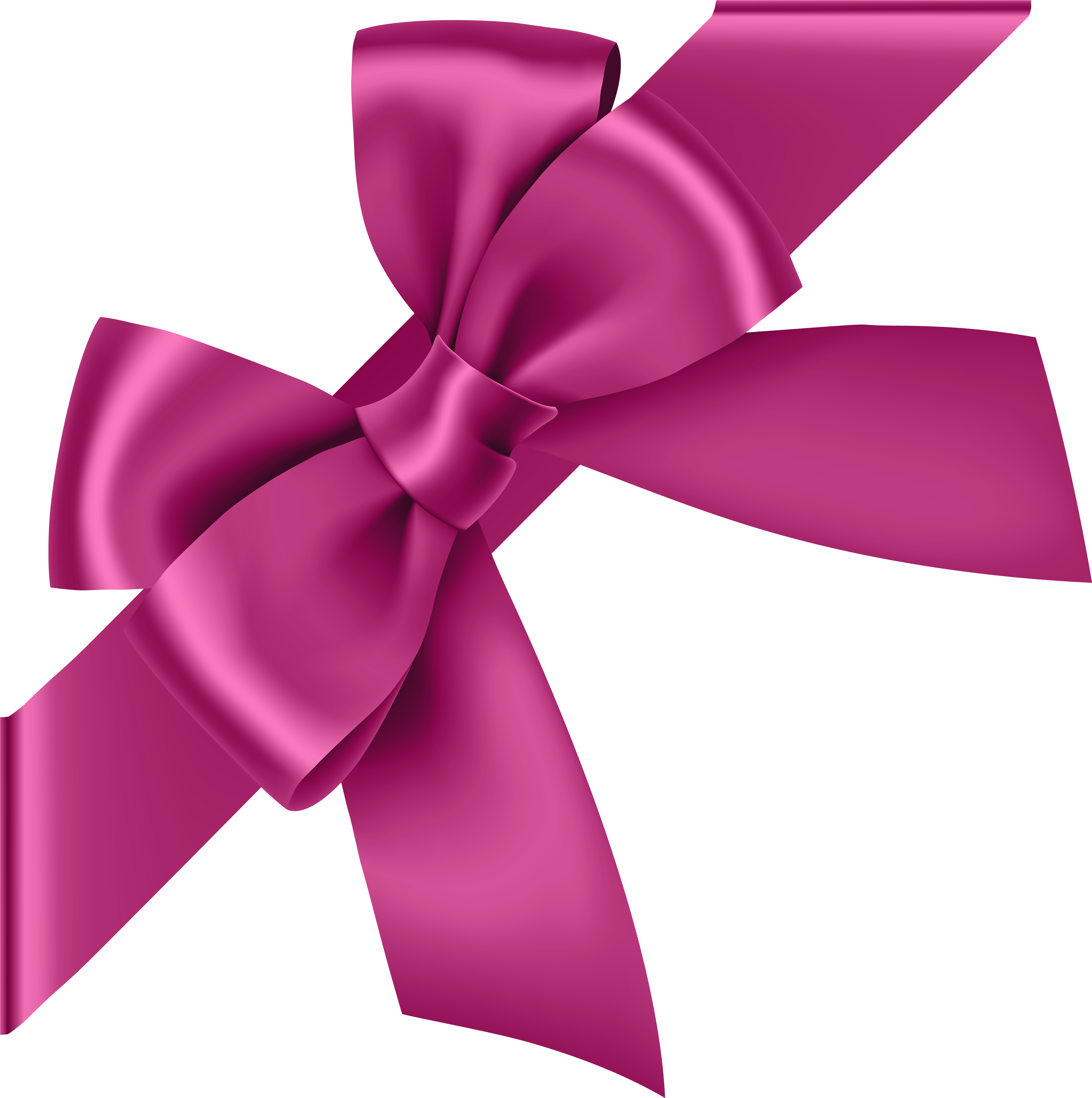 Corner Clipart Bow - Png Download (7924x8000), Png Download