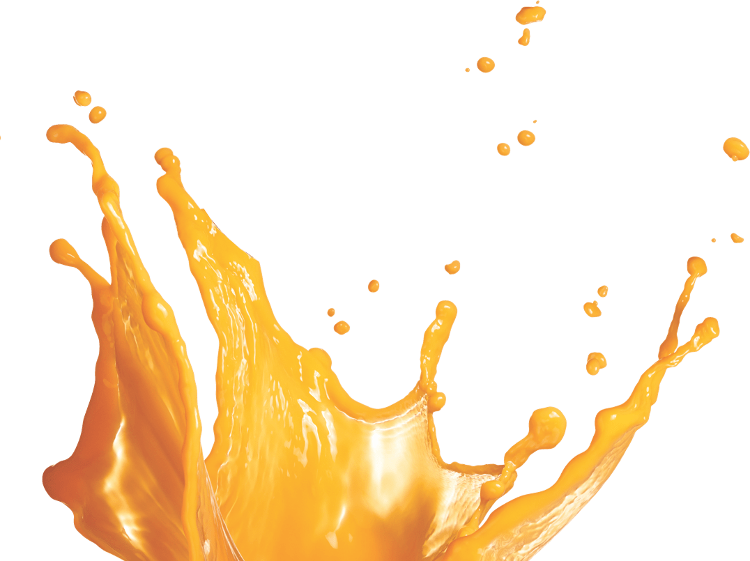 Taste The Orange - Juice Splash Transparent Background Clipart (1076x805), Png Download