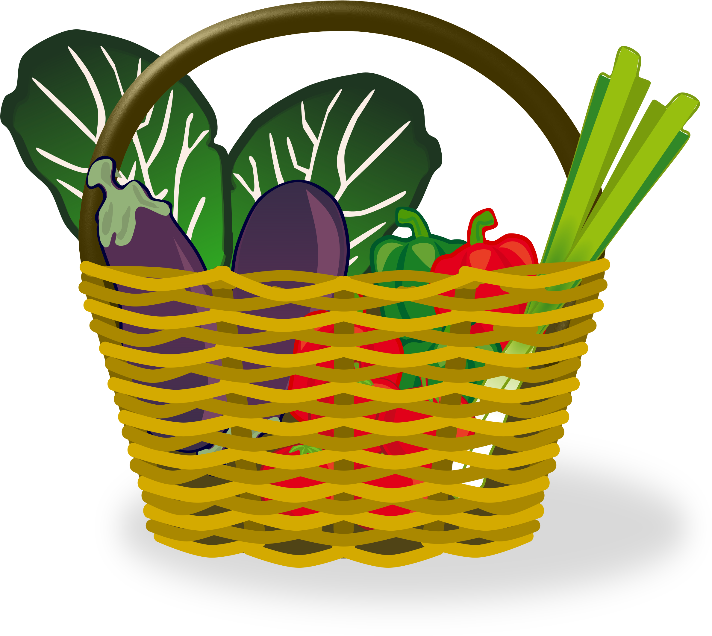 Fruit - Food Basket Clip Art - Png Download (800x755), Png Download