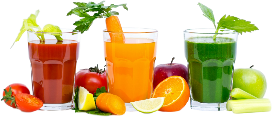 Fruit And Vegetable Juice Clipart (1000x443), Png Download